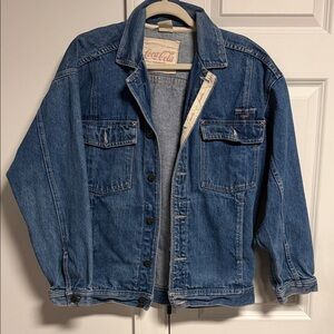 Coca Cola Classic Blue Denim Jacket